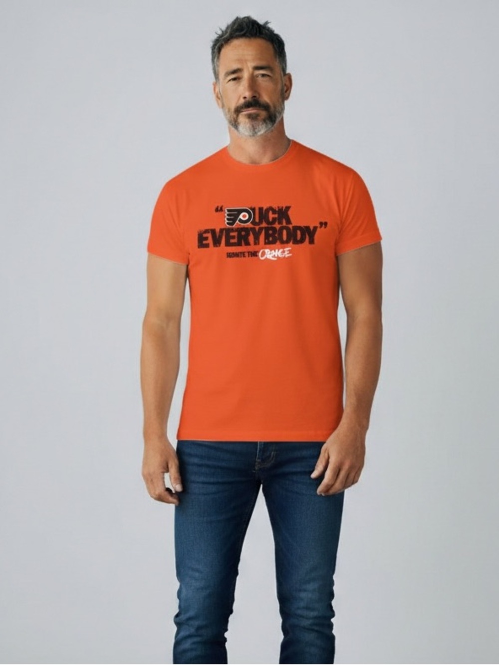 Philadelphia Flyers “Puck Everybody” 2026 Playoff T-Shirt NHL Giveaway